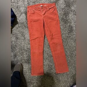 J.Crew mid waisted corduroy pants size 29
